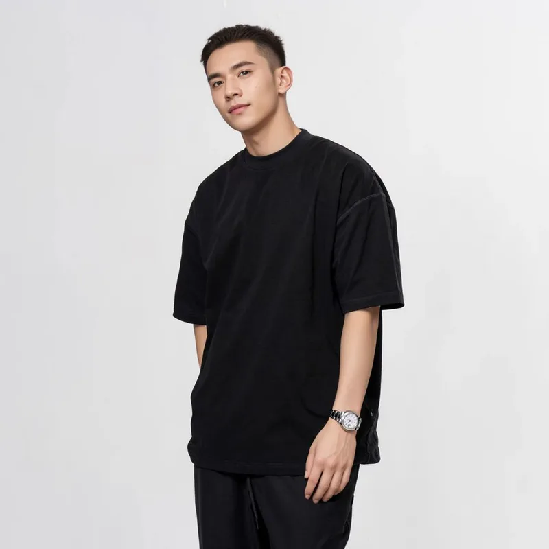 Oversize Plain Unisex T-Shirt