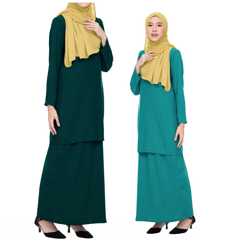Baju Kurung Kosong Perempuan Murah Pakaian Muslimah Wanita